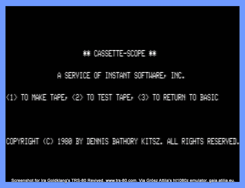 Screen shot